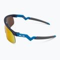 Дитячі сонцезахисні окуляри Oakley Resistor матовий темно-синій/призмовий рубін 4