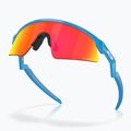 Oakley Resistor Sweep дитячі сонцезахисні окуляри поліровані небесно-блакитні/призмові рубінові 4