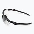 Сонцезахисні окуляри Oakley Radar Plate поліровані чорні/прозорі до чорних іридних фотохромних окулярів 4