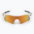 Поляризовані сонцезахисні окуляри Oakley Radar Plate поліровані білі/призма 24k 3