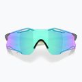 Окуляри сонцезахисні Oakley Cybr Zero matte carbon/prizm sapphire with uranium ink 5
