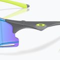 Окуляри сонцезахисні Oakley Cybr Zero matte carbon/prizm sapphire with uranium ink 6