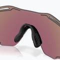 Окуляри сонцезахисні Oakley Cybr Zero matte carbon/prizm sapphire with uranium ink 7