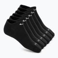 Чоловічі шкарпетки Nike Everyday Plus Cushioned No Show 6 pairs black/white