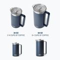 Кавоварка YETI French Press 1,9 l navy 14