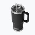 Термокружка YETI Rambler Straw 739 ml black 3