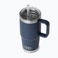 Термокружка YETI Rambler Straw 739 ml navy 3