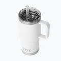 Термокружка YETI Rambler Straw 739 ml white 3