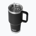 Термокружка YETI Rambler Straw 1000 ml black 3