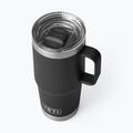 Термокружка YETI Rambler Travel Tumbler 591 ml black 3