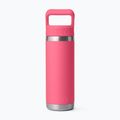 Пляшка термічна YETI Rambler C Straw 532 ml tropical pink 2