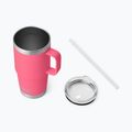 Термокружка YETI Rambler Straw 739 ml tropical pink 4