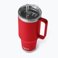 Термокружка YETI Rambler Straw 1200 ml rescue red 3