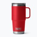 Термокружка YETI Rambler Travel Tumbler 591 ml rescue red