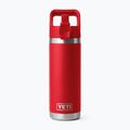 Пляшка термічна YETI Rambler C Straw 532 ml rescue red 3