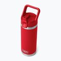Пляшка термічна YETI Rambler C Straw 532 ml rescue red 5