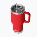 Термокружка YETI Rambler Straw 1000 ml rescue red 3