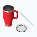 Термокружка YETI Rambler Straw 1000 ml rescue red 4