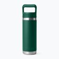Пляшка термічна YETI Rambler C Straw 532 ml black forest green 2