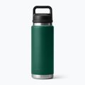 Термос YETI Rambler Chug 760 ml black forest green 2