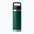 Термос YETI Rambler Chug 532 ml black forest green 2