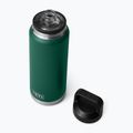 Пляшка термічна YETI Rambler Chug 1064 ml black forest green 4