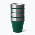 Чарки туристичні YETI Shot 48 ml 4 pcs. black forest green 3