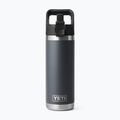 Пляшка термічна YETI Rambler C Straw 532 ml charcoal 3