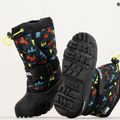 Дитячі снігоступи Sorel Flurry Print Boys чорні/чорні 8