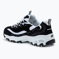 Жіночі кросівки SKECHERS D'Lites Biggest Fan чорні/білі/сріблясті 3