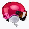 Шолом лижний дитячий Salomon Grom Visor S2 рожевий L39916200 4