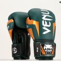 Рукавиці боксерські Venum Elite гreen/bronze/silver 6