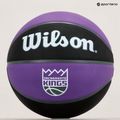 М'яч баскетбольний  Wilson NBA Team Tribute Sacramento Kings WTB1300XBSAC розмір 7 5