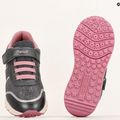 Черевики дитячі гeox Fastics гrey/old rose 15