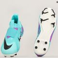 Футбольні бутси кросівки дитячі Nike Jr Mercurial Superfly 9 Pro FG hyper turquoise/black/ white/fuchsia dream 8