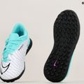 Футбольні бутси кросівки дитячі Nike JR Phantom GX Club TF hyper turquoise/fuchsia dream/white/black 8