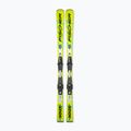 Лижі гірські Fischer RC4 Noize ST Yellow Superflex + Кріплення RC4 Z12 GW PR