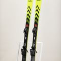 Дитячі гірські лижі Völkl Racetiger Junior Pro + 7.0 VMotion Jr flo жовті/чорні 7