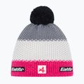 Шапка зимова дитяча Eisbar Stan Pompon SA pink meliert/white/graumele