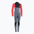 Гідрокостюм дитячий ION Capture 5/4 Back Zip steel blue/red
