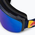 Маска лижна Red Bull SPECT Magnetron Slick matt dark blue/blue/smoke blue mirror/blue snow 002 6