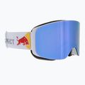 Маска лижна Red Bull SPECT Magnetron Slick shiny silver/white/red blue mirror/dusk blue snow 004 7