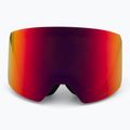 Окуляри гірськолижні Red Bull SPECT Line black/brown with red mirror/cloudy snow 3