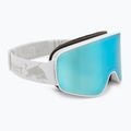 Окуляри гірськолижні Red Bull SPECT Rush white/ice blue snow/smoke with blue mirror
