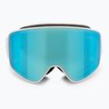 Окуляри гірськолижні Red Bull SPECT Rush white/ice blue snow/smoke with blue mirror 2