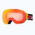 Гірськолижні окуляри Red Bull Spect Bent Photo matt black/brown with red chrome x 2