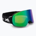 Окуляри гірськолижні Red Bull SPECT Rush matt black/brown with green mirror