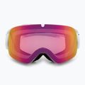 Окуляри гірськолижні Red Bull SPECT Rush matt white/red with pink purple mirror 2