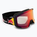 Окуляри гірськолижні Red Bull SPECT Jibb Photo matt black/brown with red chrom x