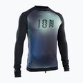 Футболка для плавання чоловіча ION Lycra Maze чорно-синя 48232-4230